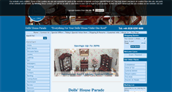 Desktop Screenshot of dollshouseparade.net